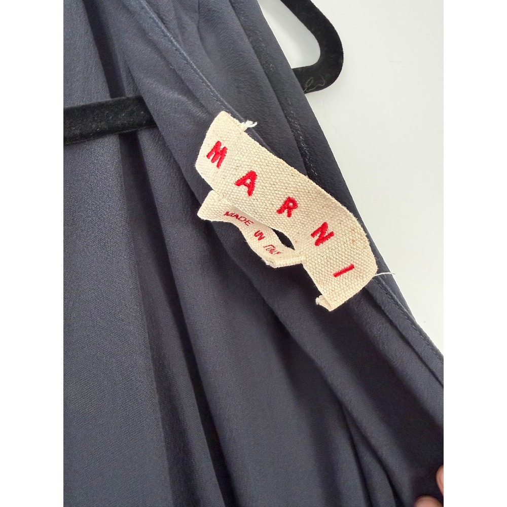 Marni Silk Midi Dress - Picture 4 of 6
